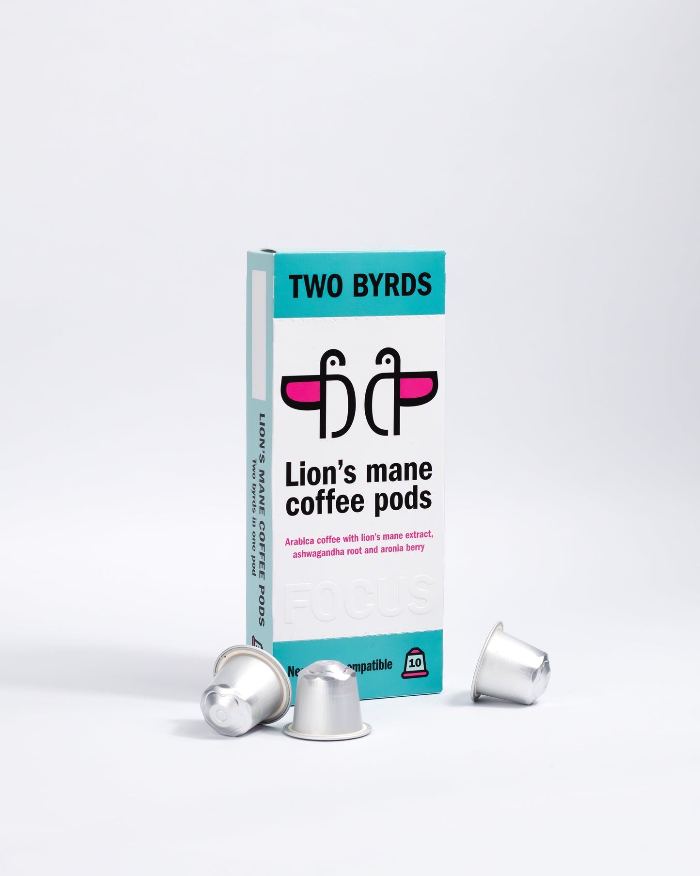 Two Byrds Lion's Mane Coffee Pods